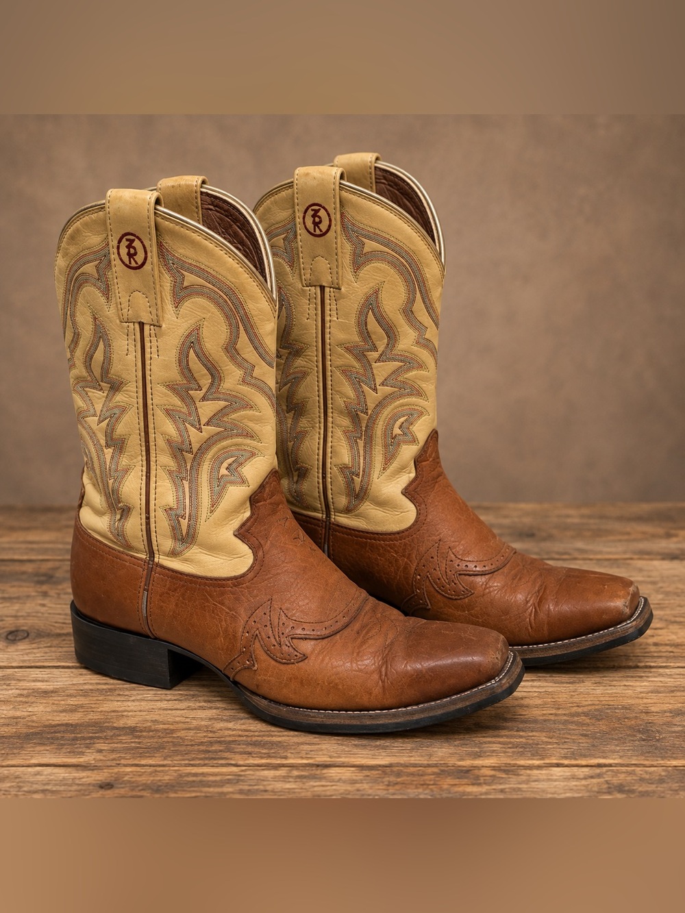 Tony Lama 3R Western Work Boots Men's Sz. 9.5